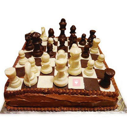 Chess Design Cake